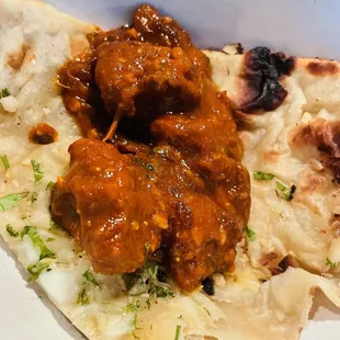 Lamb Vindaloo &amp; Garlic Naan