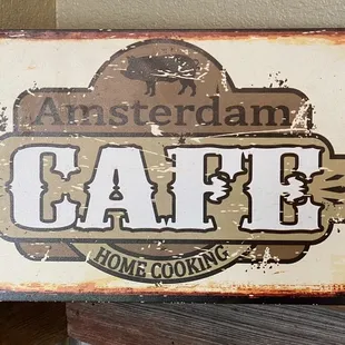 Old time sign