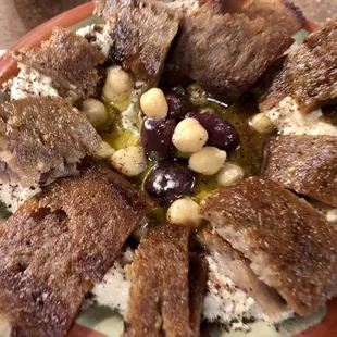Taste of the Mediterranean Hummus with gyro added was solid