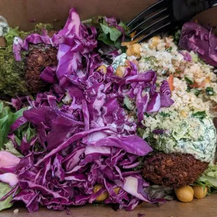 Salad Falafel
