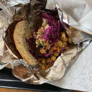 Sandwich Falafel