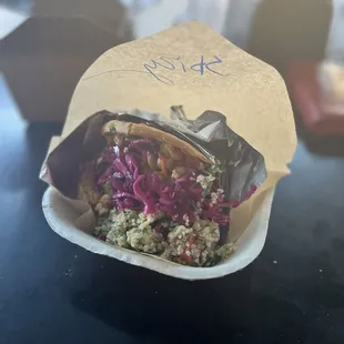 Falafel sandwich