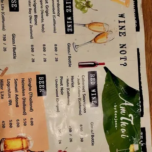 menu, sushi and sashimi