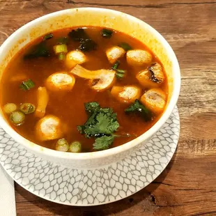 Tom yum soup