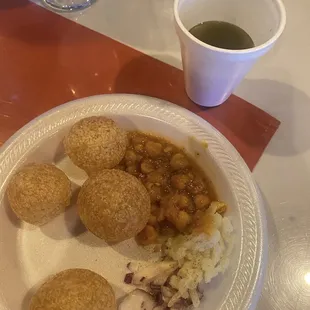Pani Puri from Buffet Station