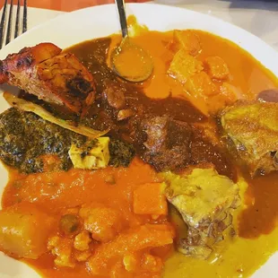 Loaded plate!