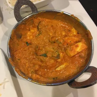 Kadahi Ginger Paneer