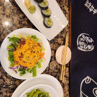 sushi and sashimi, food