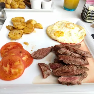 Steak and Egg breakfast :D