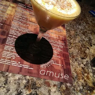 Pumpkin Spiced Martini (seasonal)