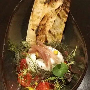 Burrata &amp; Strawberries