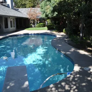 Spacious pool for the kids.