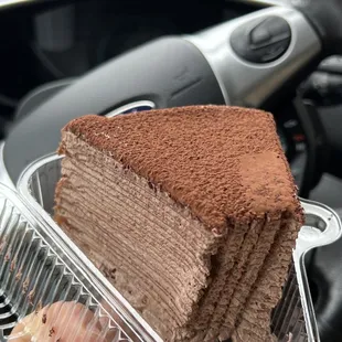 Chocolate crepe cake