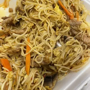 Some sort of pork curry noodle (we got this by mistake but it was YUM)