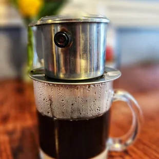Spot on, perfect Vietnamese coffee!