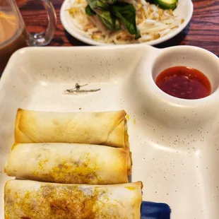 Outstanding lumpia style eggrolls.