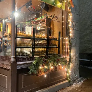 the outside of the store