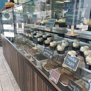 Display if cupcake options and other sweets