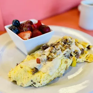 Philly Cheesesteak Omelette Specialty