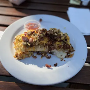 Breakfast Monster Burrito