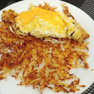 Sausage & Cheese Omelette