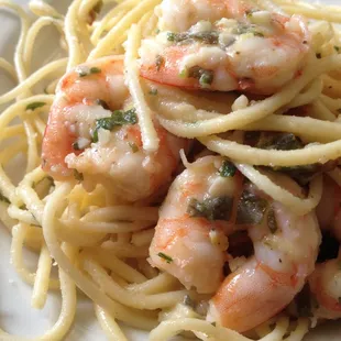 Amy's Moveable Feast  Shrimp Scampi
