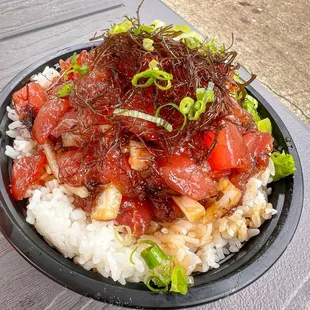 a plate of food