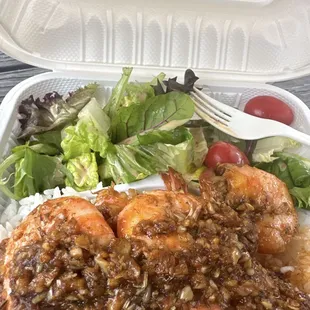 Spicy Shrimp Plate