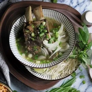 beef rib noodle soup