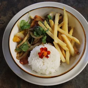 saltado shaken fries