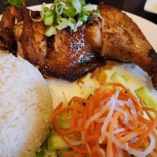 22. (Grilled Chicken w/ rice) Com Ga