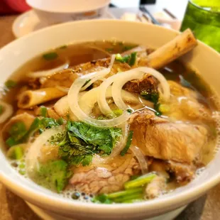 Beef Rib Bone In Pho ($19.95)