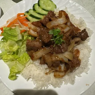 8 oz. Cube Steak Rice