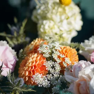 Photo credit: Brandon Wong Photography, Venue: Limoneira, Floral: Yamaguchi's, Signs: The Groom!