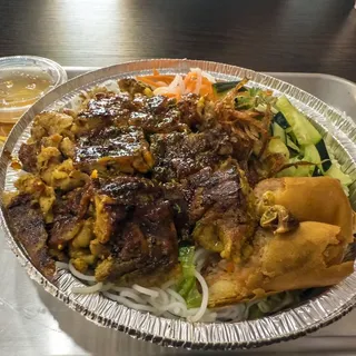 1. Grilled Pork Vermicelli Noodles