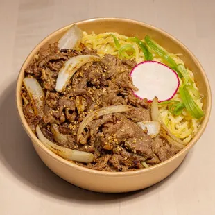 Bulgogi Ribeye Garlic Noodles
