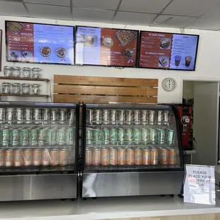 Inside the restaurant