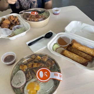 4. House Crispy Egg Rolls