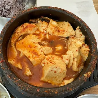 Mushroom Tofu Soup
