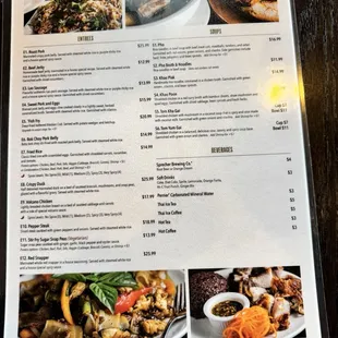 menu, sushi and sashimi
