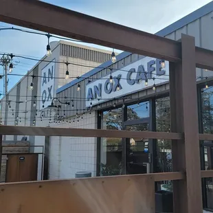 Outside by the patio