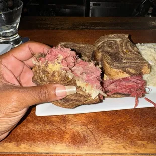 Look at the corn beef!!!!