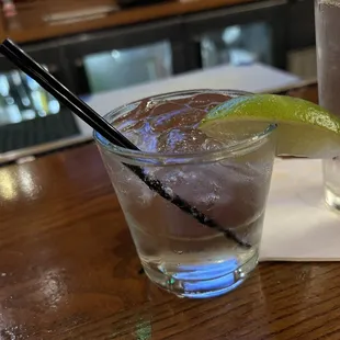 Gin and tonic made perfectly