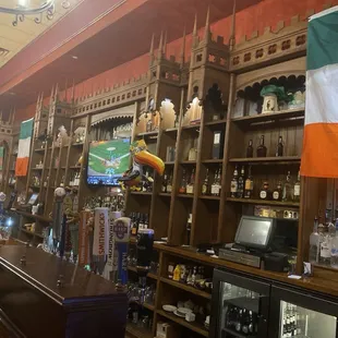 The bar brought here from Ireland early 1990s