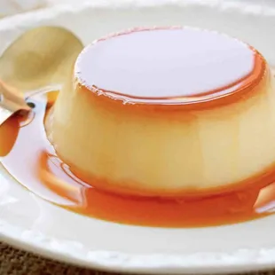 Flan Cake w/ Topping