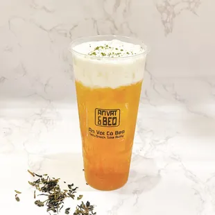 #4. Jasmine Tea with Creme Cheese