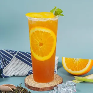 25. Lemongrass Orange Peach Tea