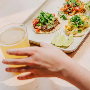Mexican street-style tacos made for you fresh while you wait.  Delish salsas made fresh every morning. Don&apos;t forget the beer.