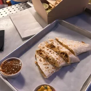 Chicken Quesadillas