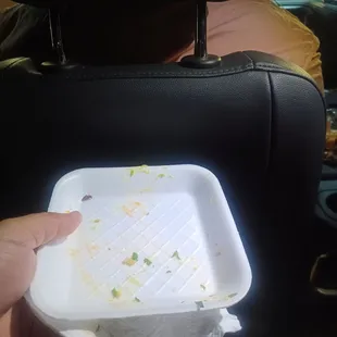 Empty plate of awesomeness!